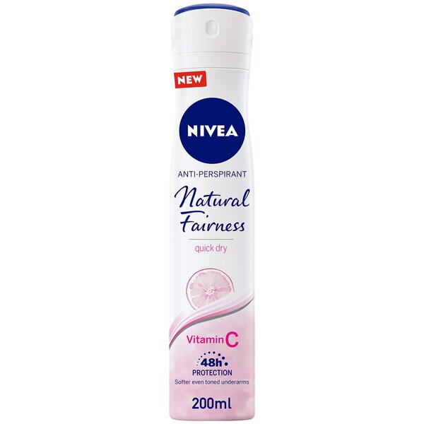 Nivea Natural Fairness Spray For Women 200ML